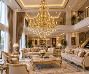 5-Tier Premium Giant Royal Castle Chandelier- Luxury Design