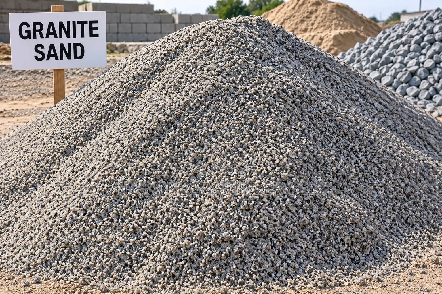 Granite & Sharp Sand