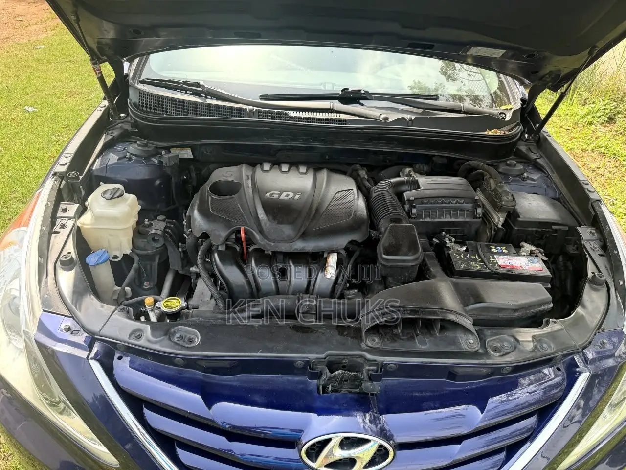 Hyundai Sonata 2012 Blue