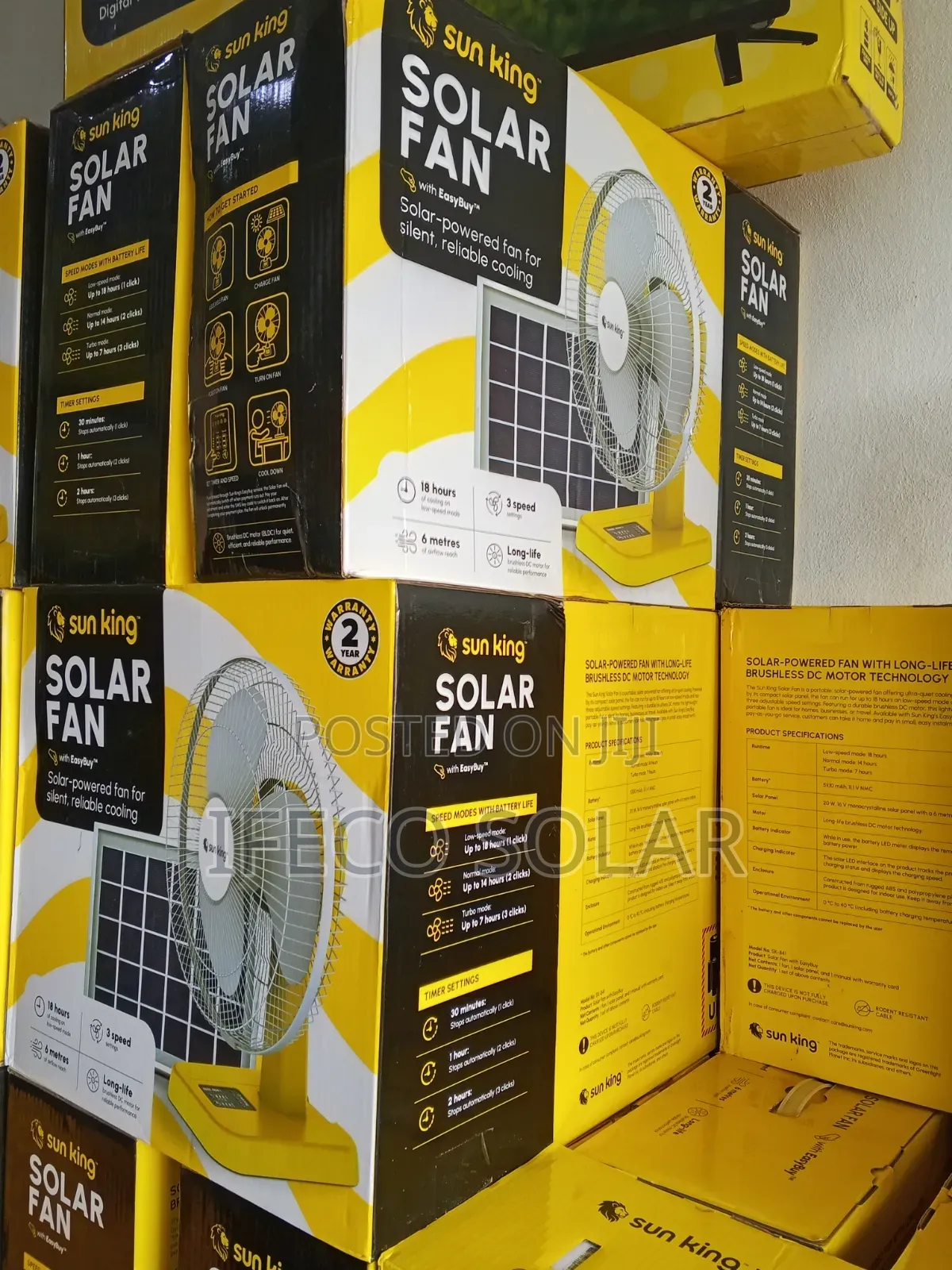 Sun King Solar Fan
