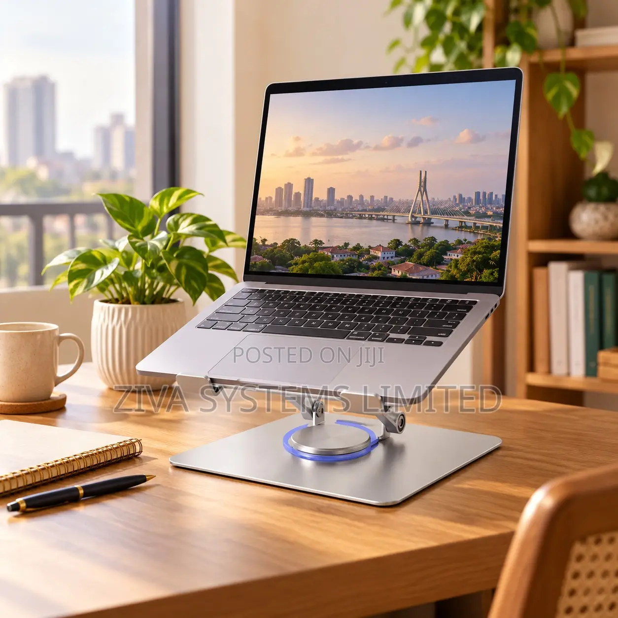 360° Rotating Adjustable Aluminum Laptop Stand
