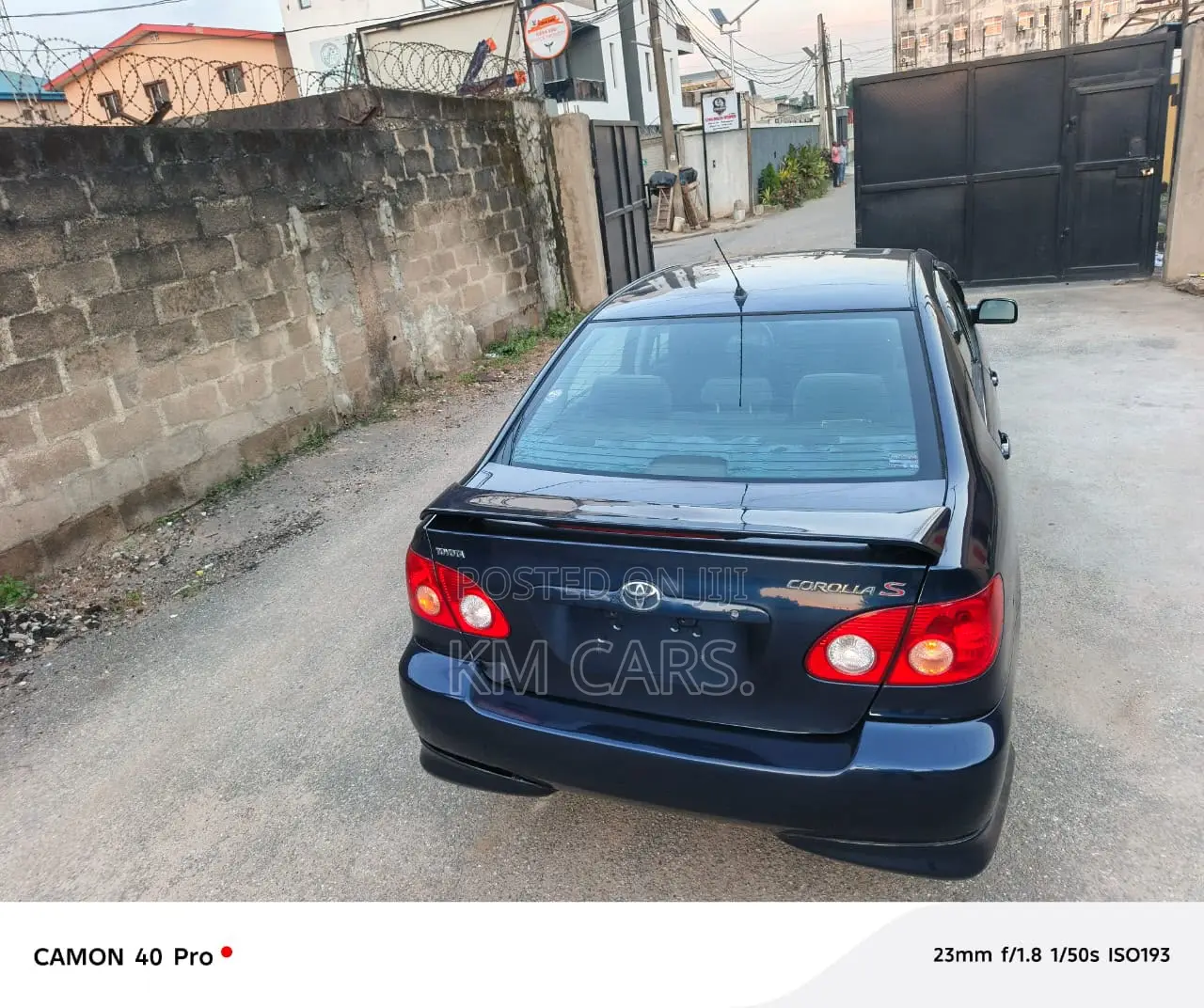 Toyota Corolla 2005 Blue