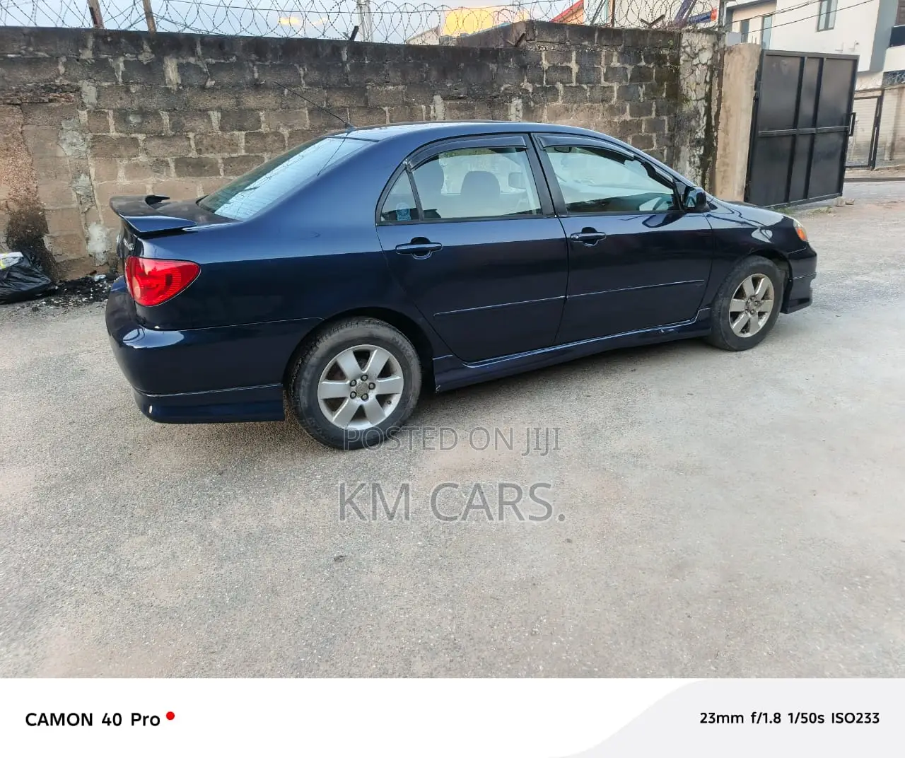 Toyota Corolla 2005 Blue