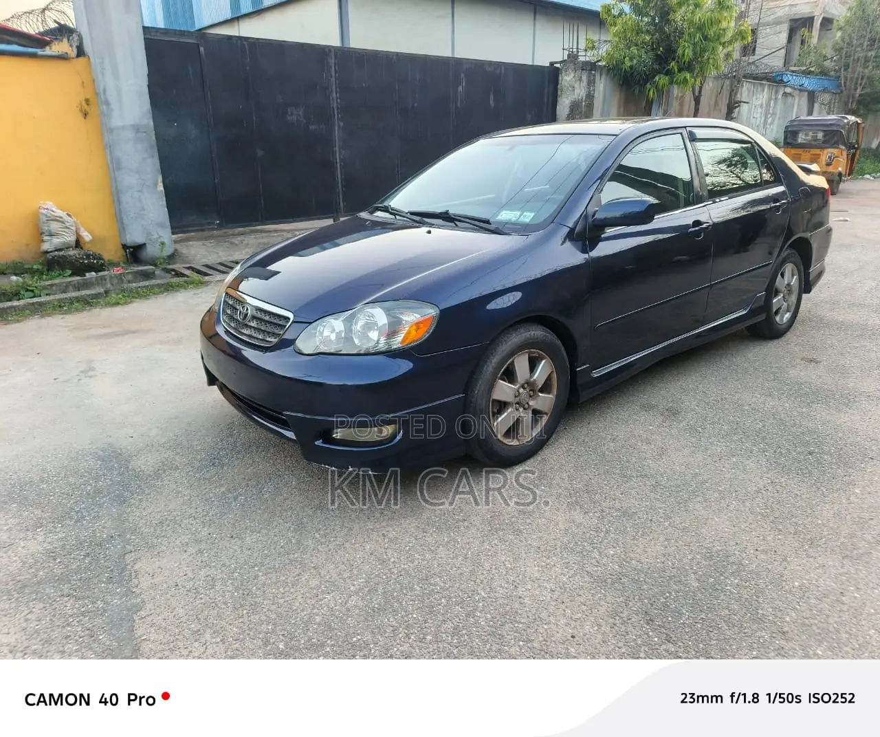 Toyota Corolla 2005 Blue
