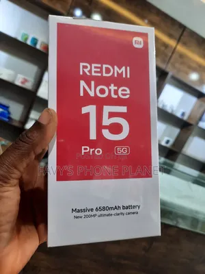 New Xiaomi Redmi Note 15 Pro 256 GB Black
