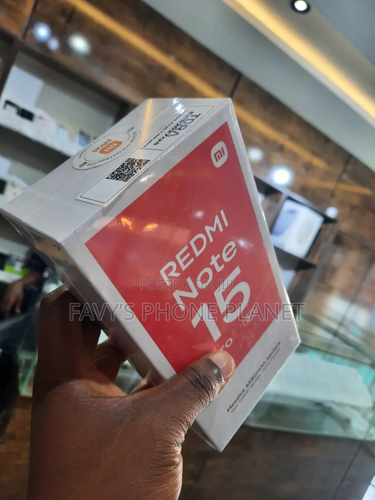 New Xiaomi Redmi Note 15 256 GB Black
