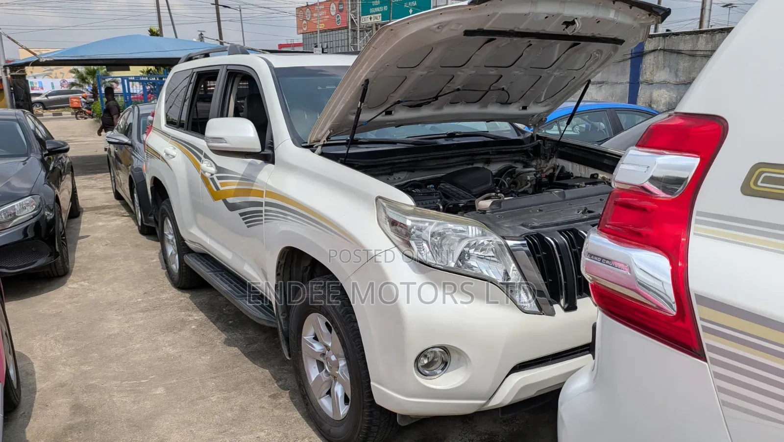 Toyota Land Cruiser Prado 2.7 2017 White