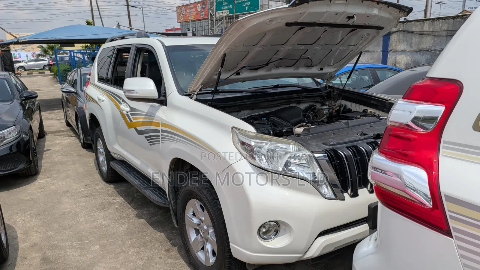 Toyota Land Cruiser Prado 2.7 2017 White