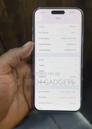 Apple iPhone 15 Pro Max 512 GB Silver