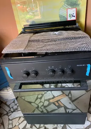 60x60 Maxi Black Gas Cooker