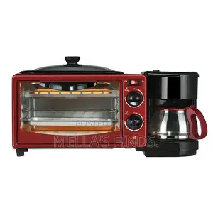 3-in-1 Multifunctional Home Breakfast Machine, Toaster, Mini Oven