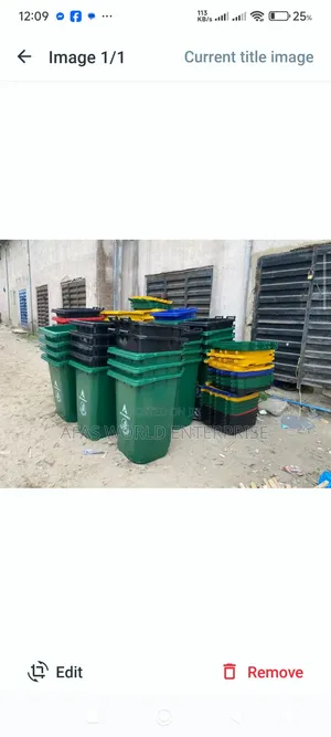 Strong 240ltr Waste Bin