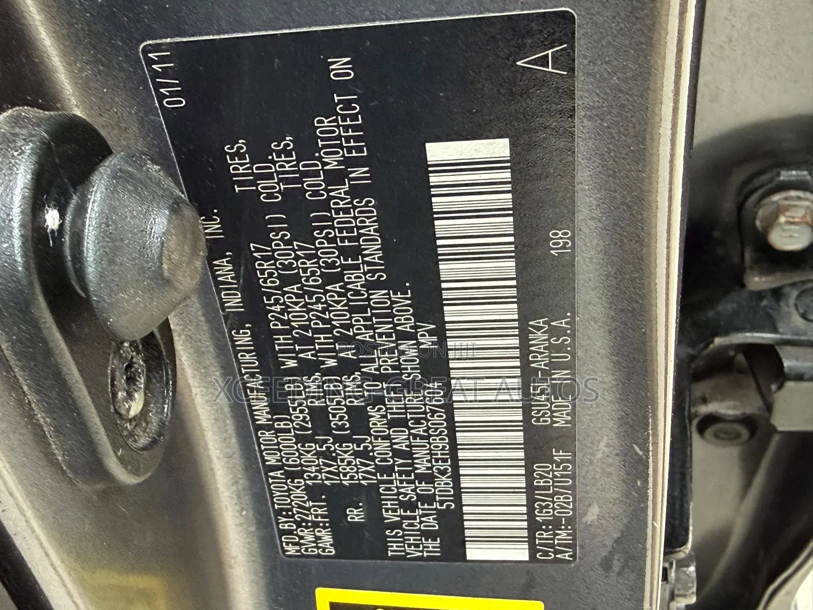 Toyota Highlander SE 2012 Gray