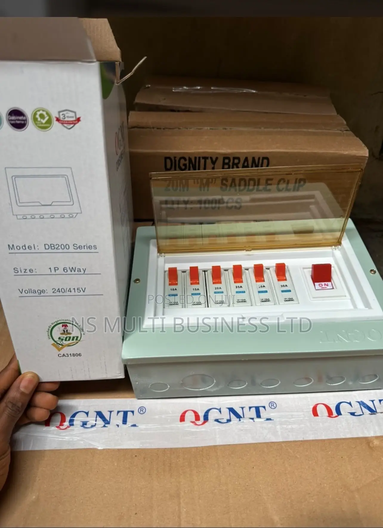 Distribution Board (D4 &D6) Etc Single and Three Phase