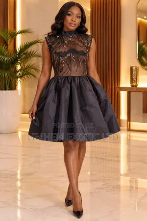 Elegant Minimalist Cocktail Dress