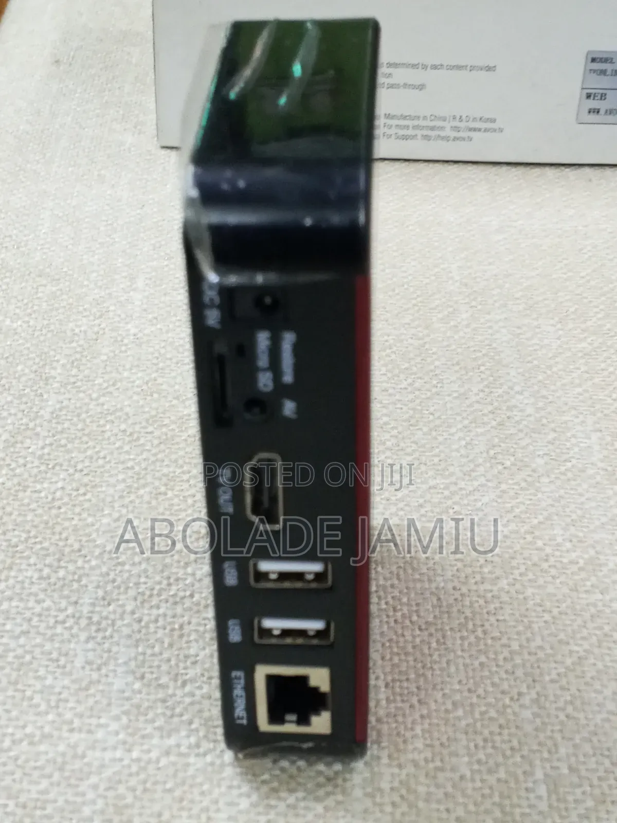 AVOV TVONLINE+ Quad Core Android Media Center