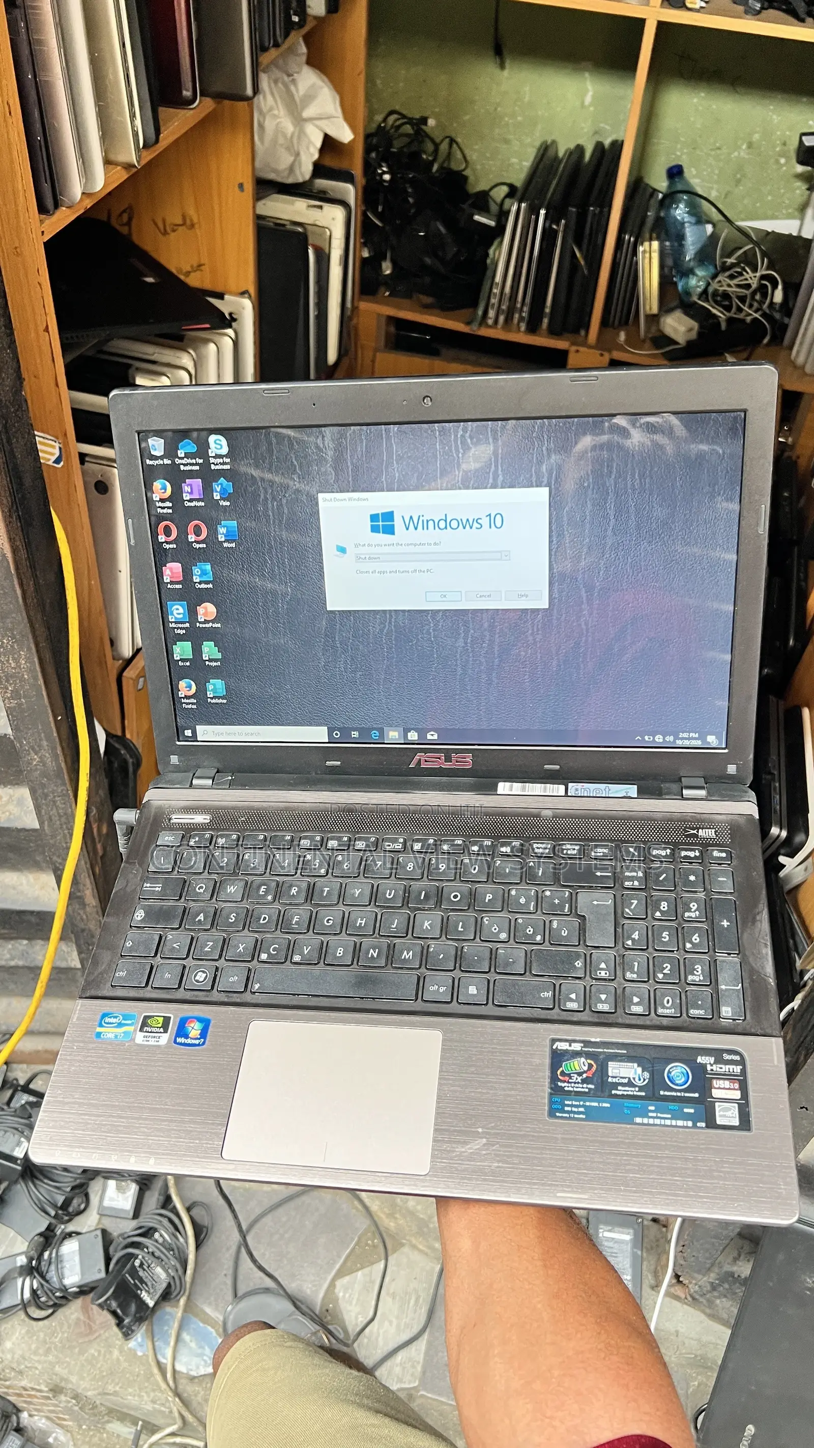 Laptop Asus K55VD 8GB Intel Core i7 HDD 250GB