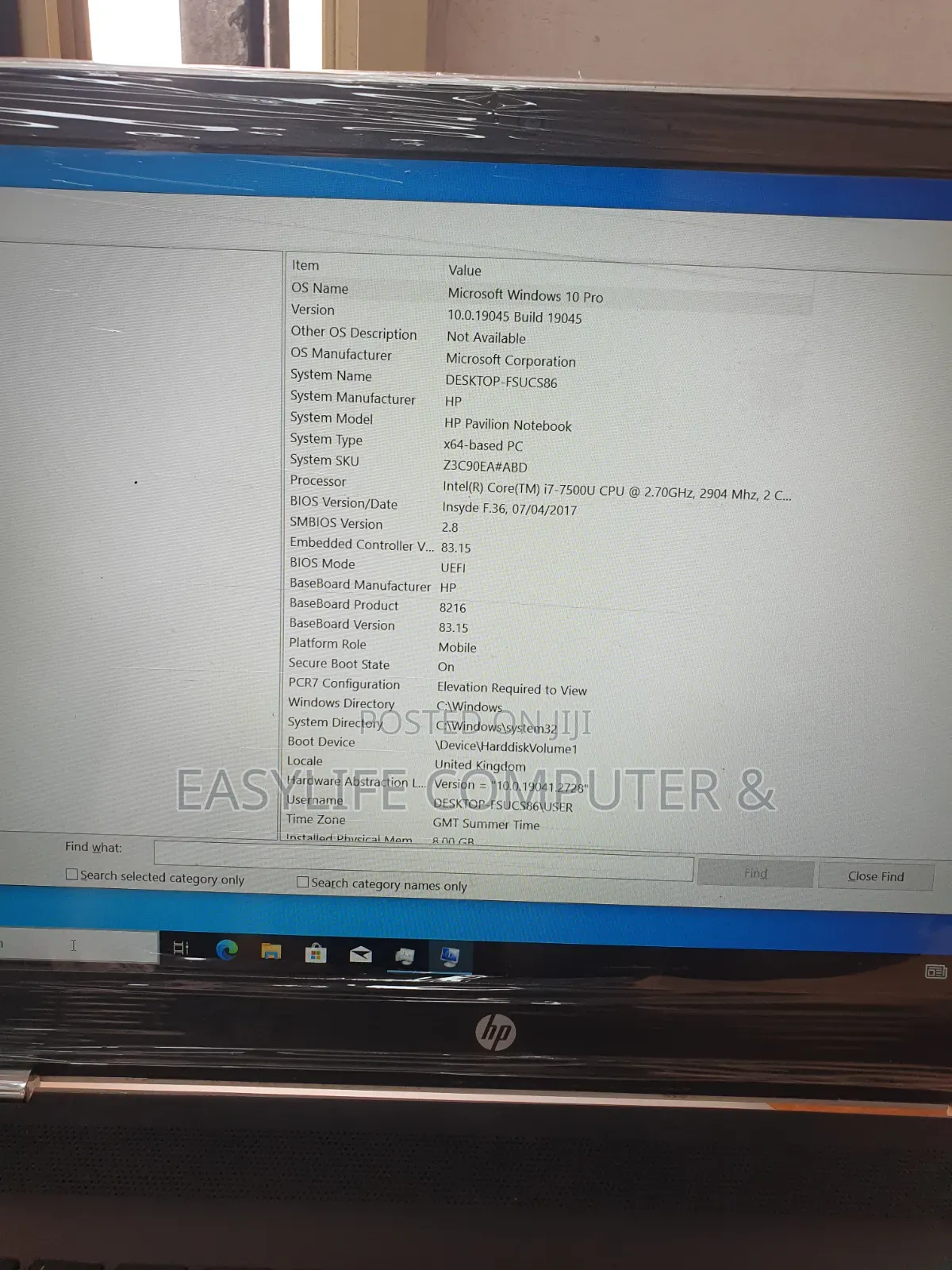 Laptop HP Pavilion 15 8GB Intel Core i7 SSD 256GB