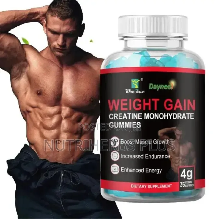 Weight Gain Creatine Monohydrate Gummies(promotes Lean Muscle Mass)