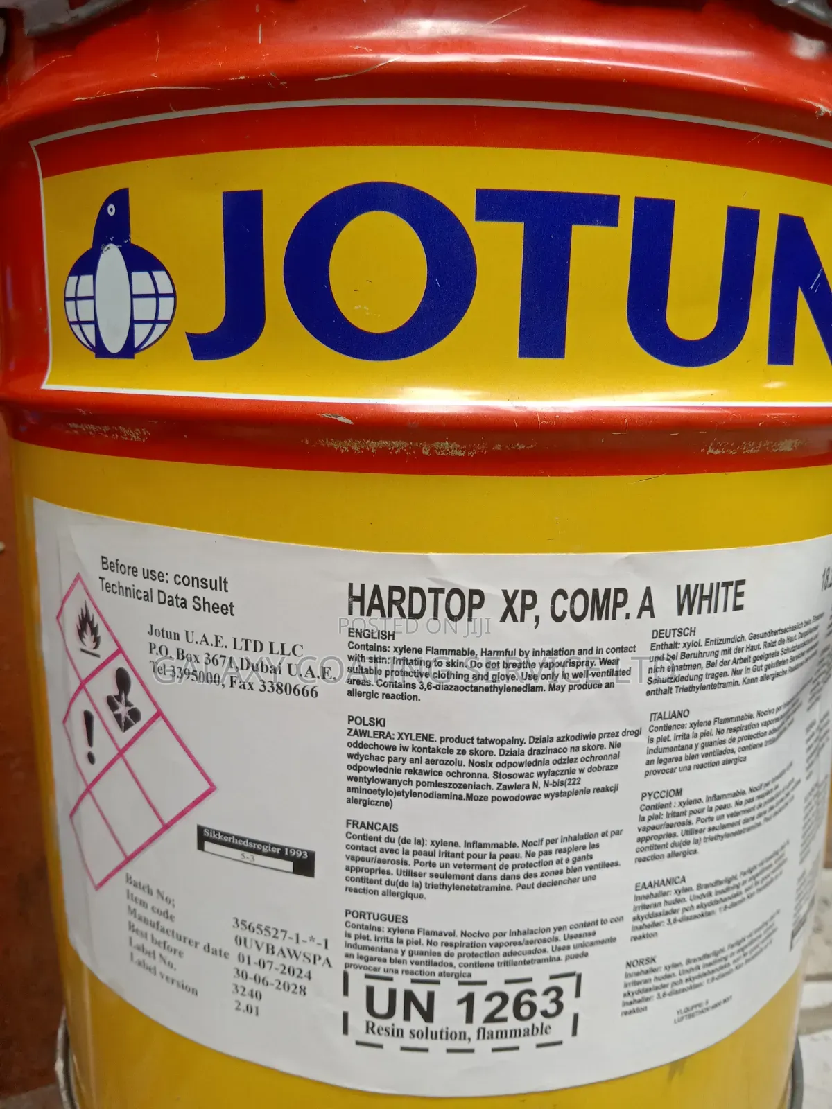 Hardtop Xp, Polyurethane White (A& B Comp.