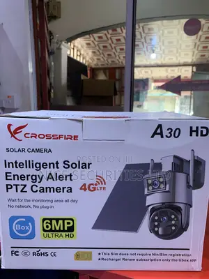 A30 Intelligent Solar PTZ Energy Alert PTZ Camera 6MP