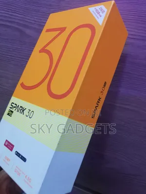 New Tecno Spark 30 Pro 256 GB Black