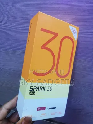 New Tecno Spark 30 Pro 256 GB Black