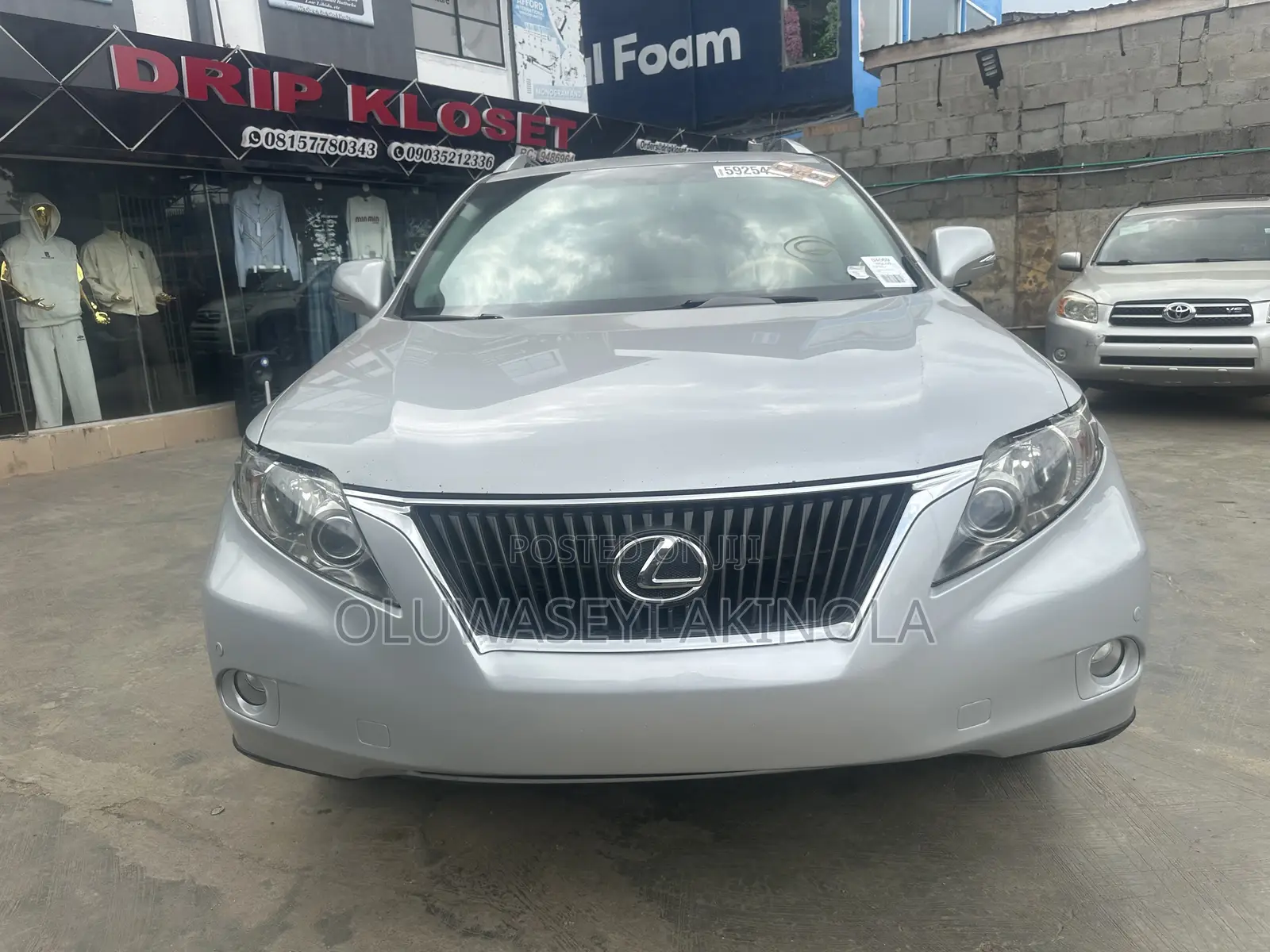 Lexus RX 2011 Silver