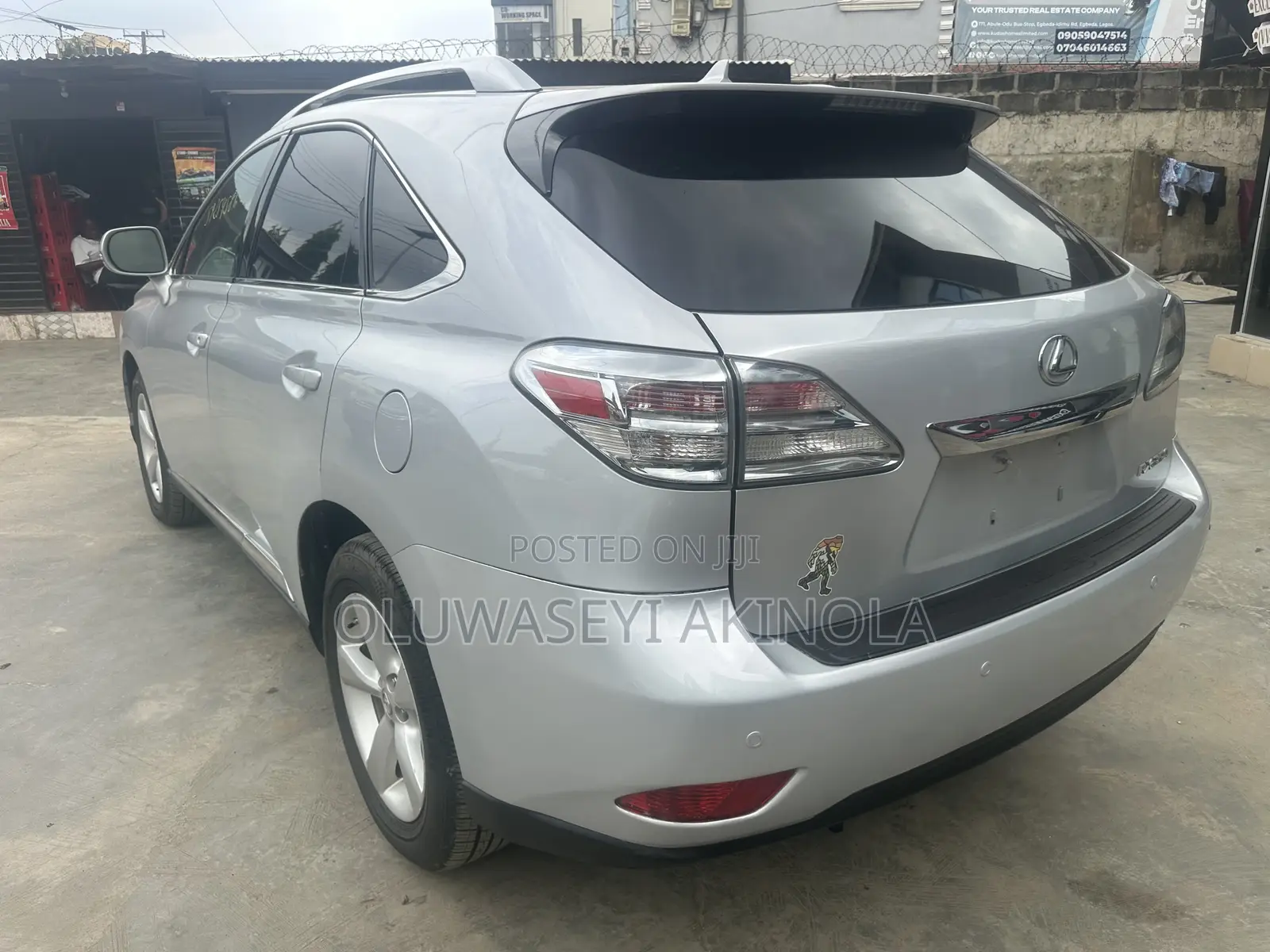 Lexus RX 2011 Silver