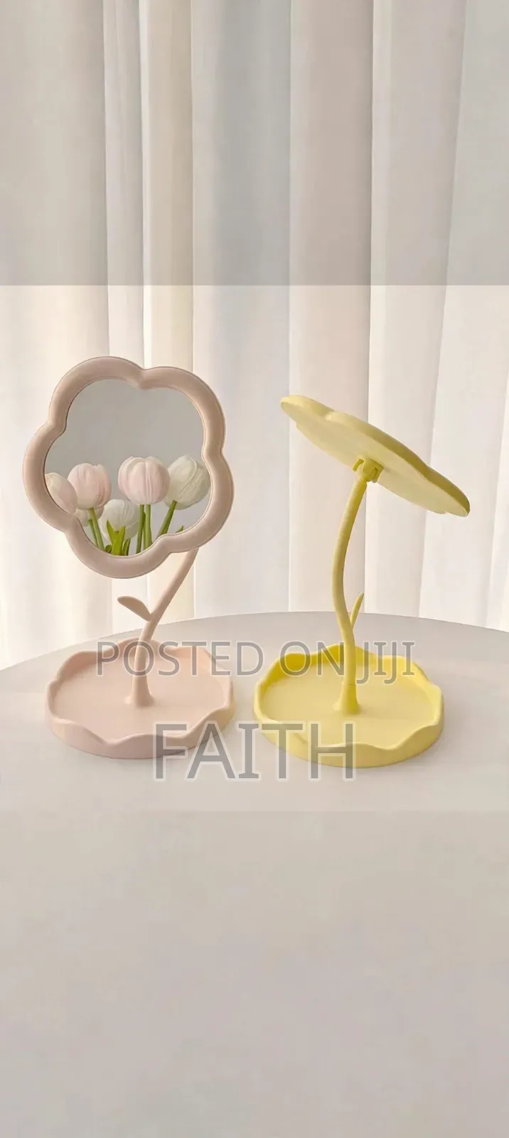 Sunflower Mirror -Rotating With Tray