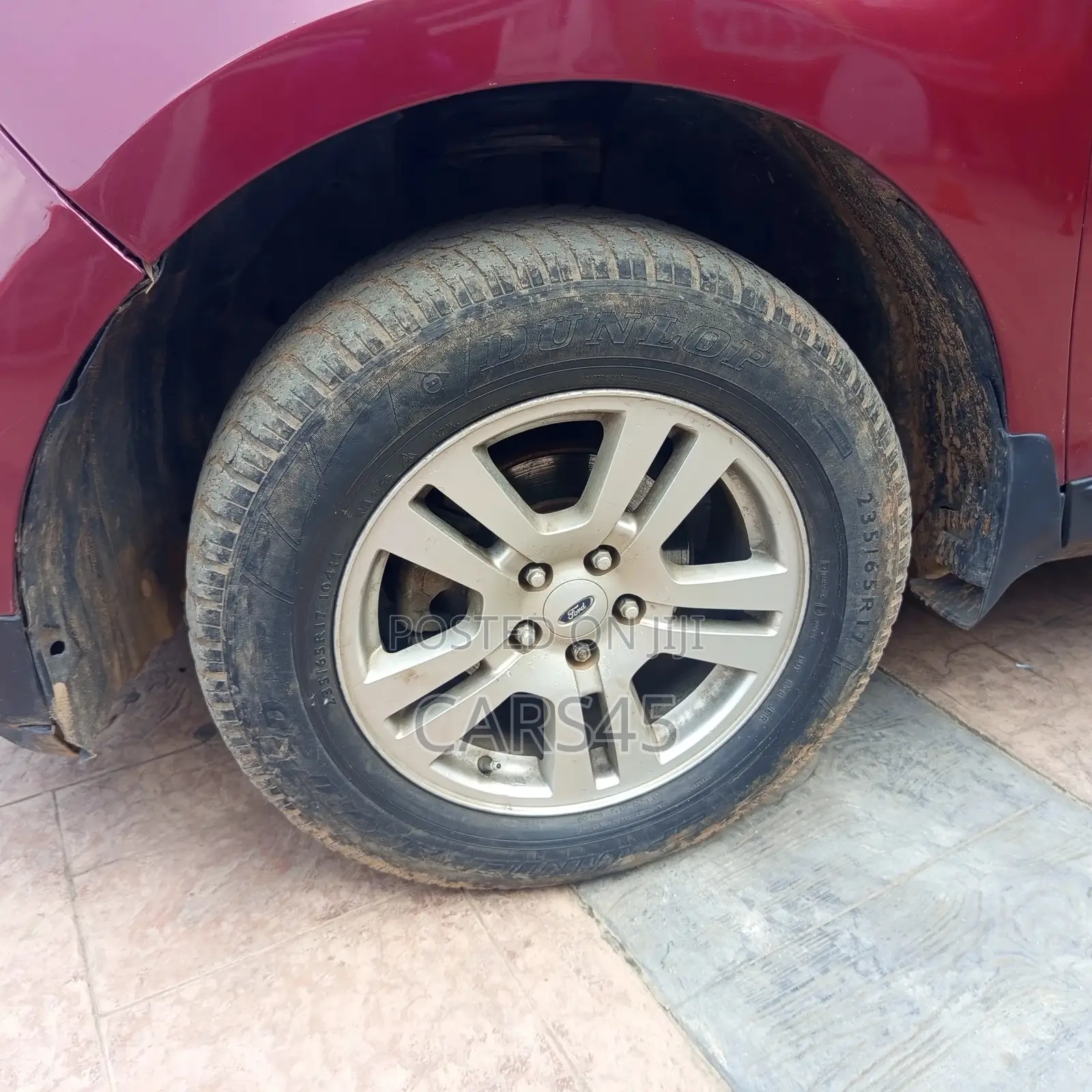 Ford Edge 2009 Red