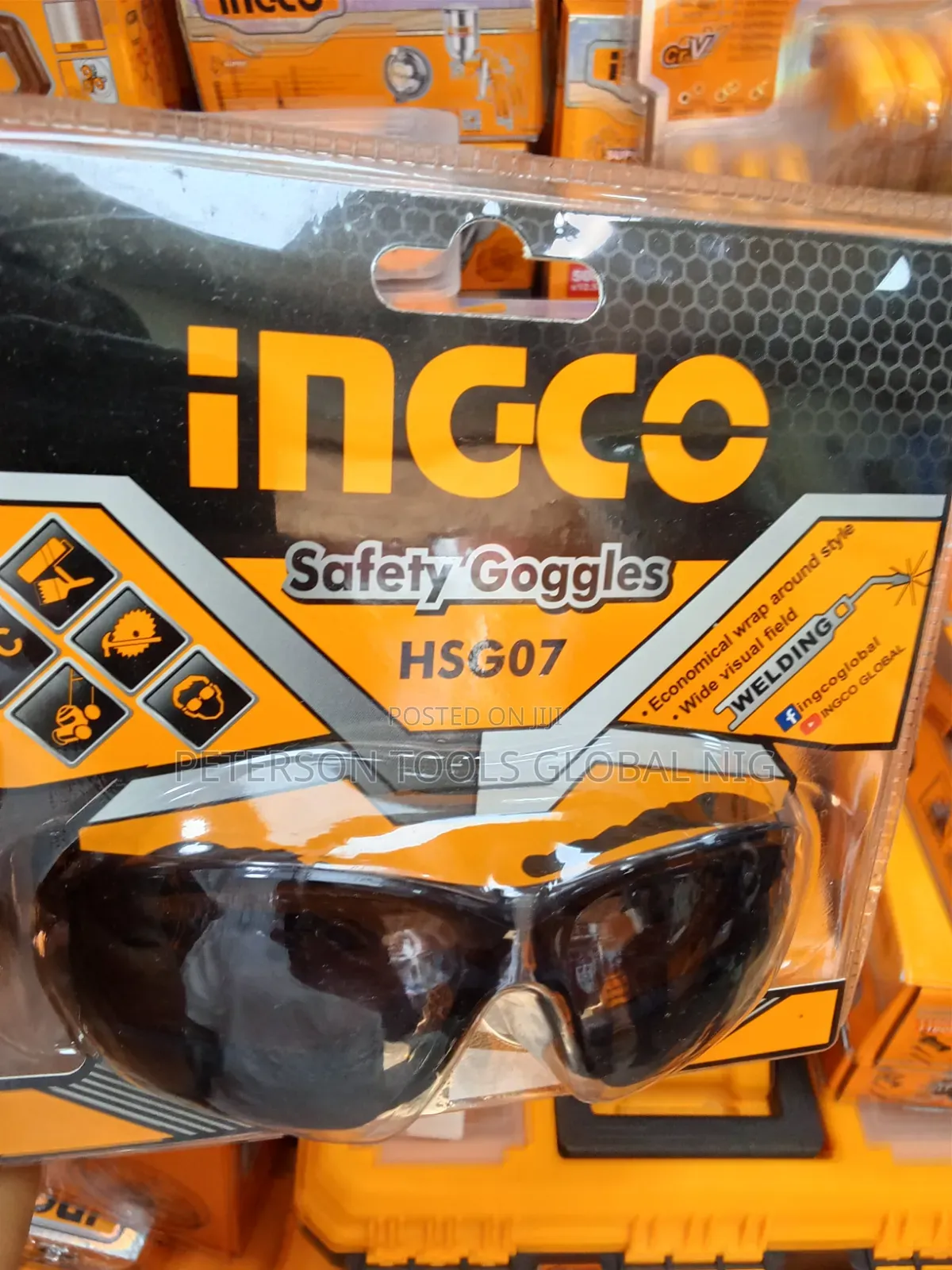 Ingco Safety Eye Goggles