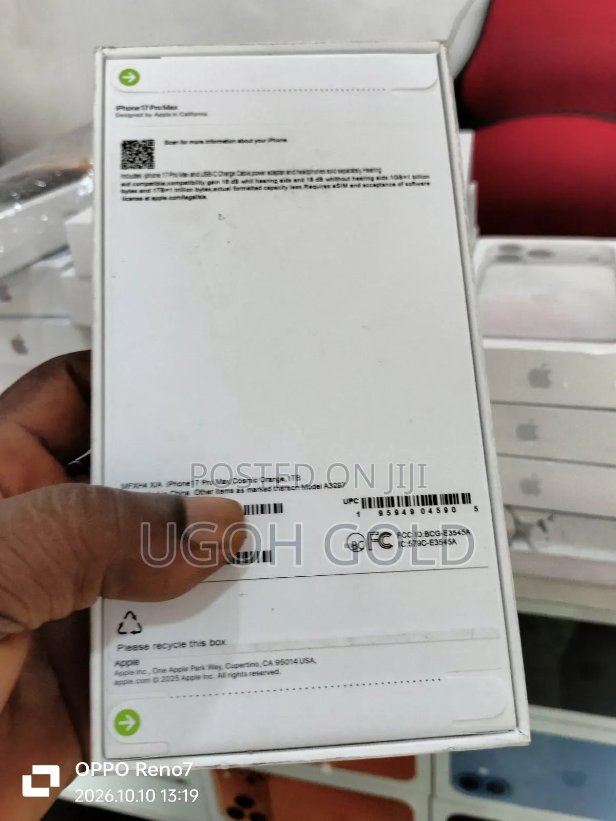 Apple iPhone 17 Pro Max 256 GB Orange