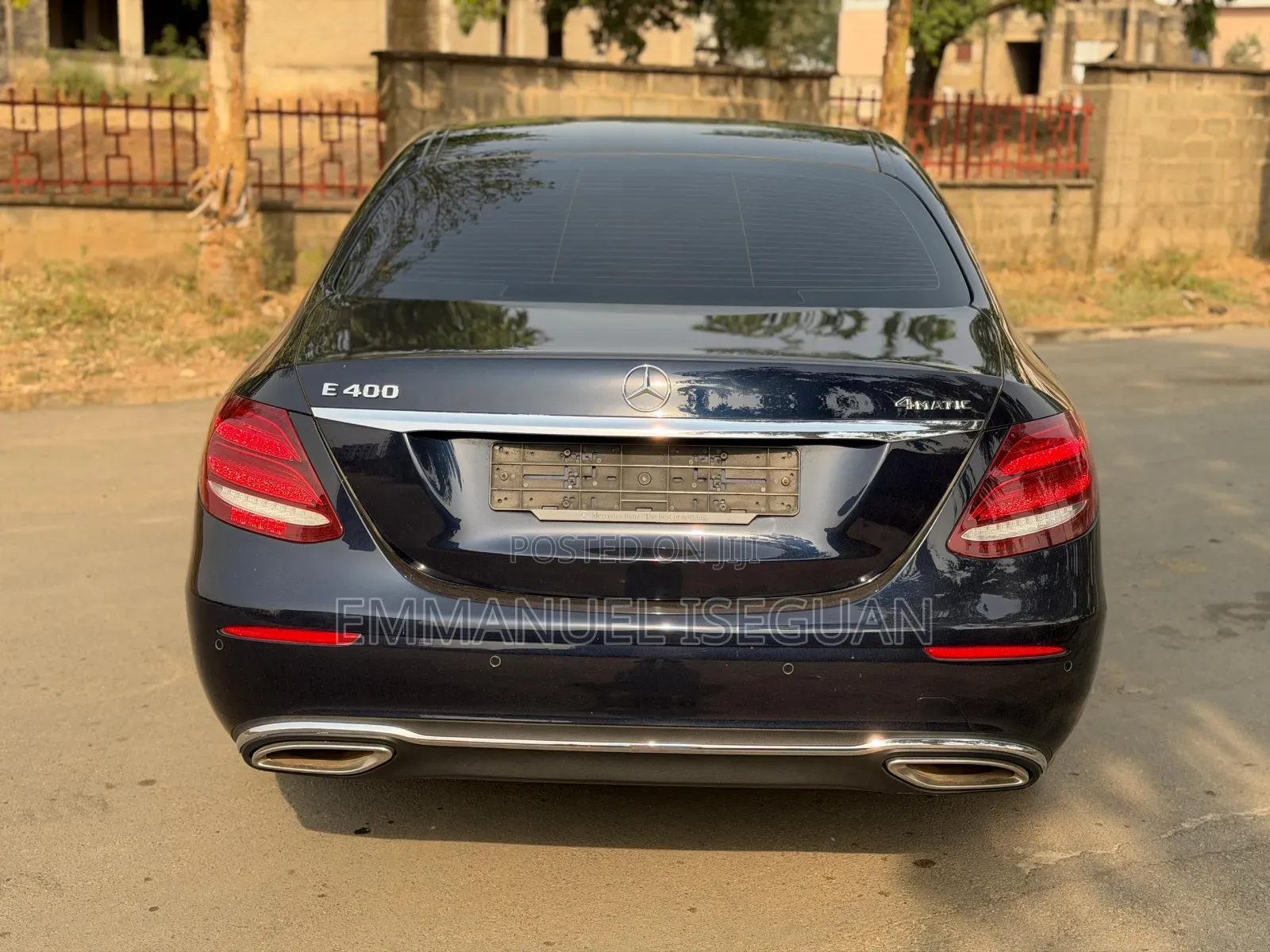 Mercedes-Benz E400 2018 Black