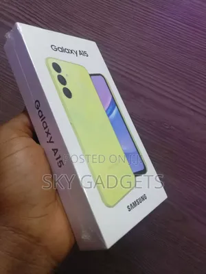 New Samsung Galaxy A15 128 GB Black