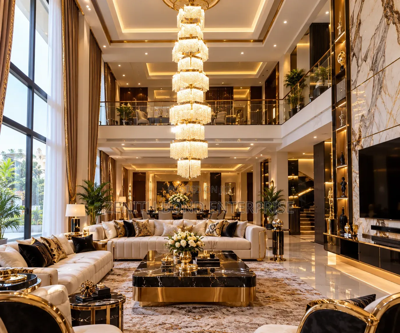 Premium 11-Step Crystal Chandelier