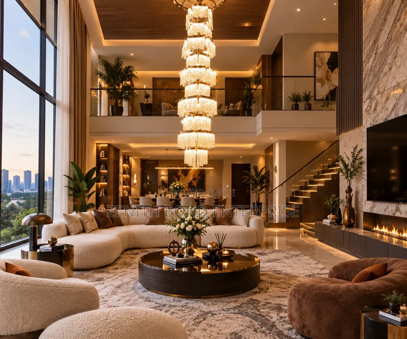 Premium 11-Step Crystal Chandelier