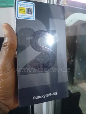 New Samsung Galaxy S21+ 5G 256 GB Black