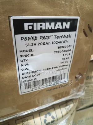 Firman 10kwh Lithium Battery