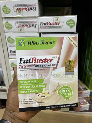 WinsTown FatBuster MAX Ultimate Diet Shake - French Vanilla (250g) -