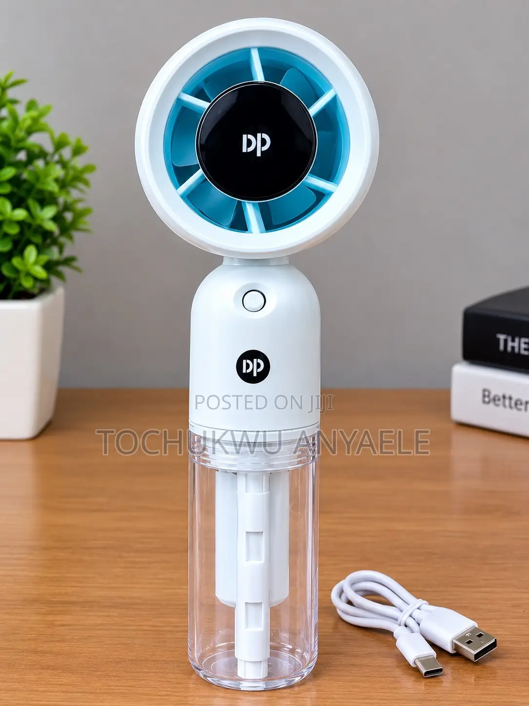 DP-7645 3000mAh Handheld Mist Fan