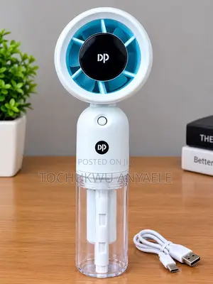 DP-7645 3000mAh Handheld Mist Fan