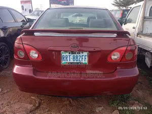 Toyota Corolla 2003 Red