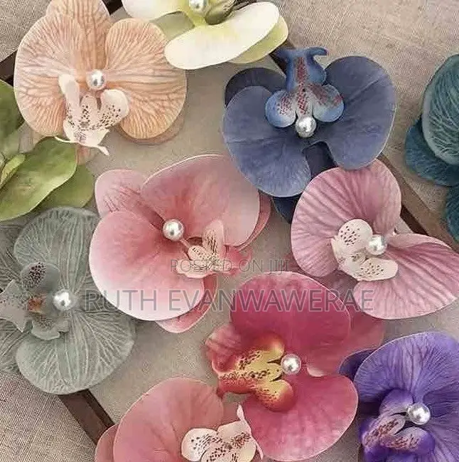 Orchid Hair Clip