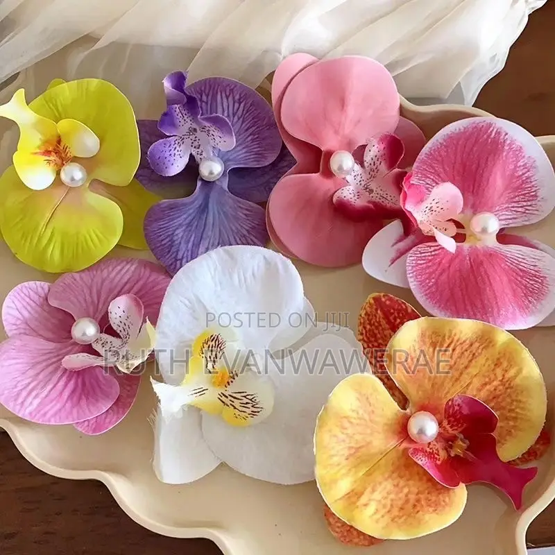 Orchid Hair Clip