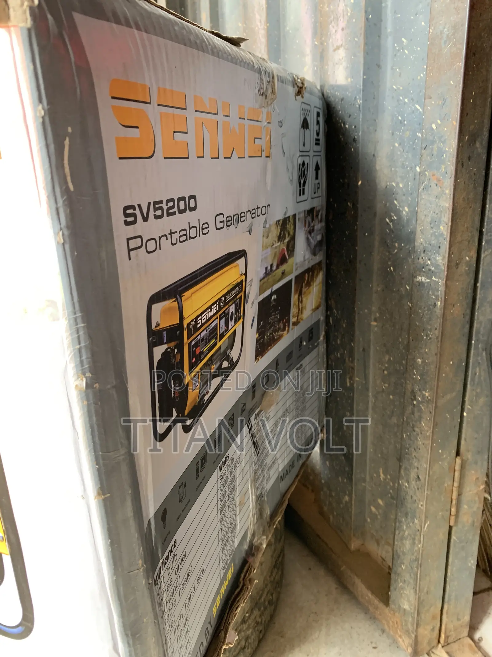 SENWEI SV 5200Watt Generator