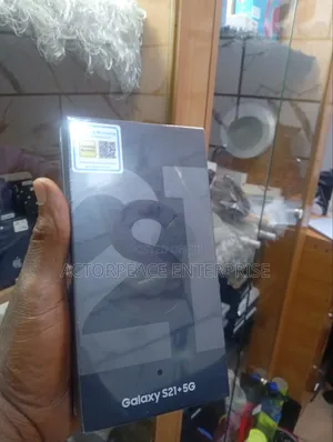 New Samsung Galaxy S21+ 5G 128 GB Black