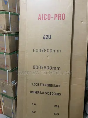 42U Aico Network Rack 600 by 800