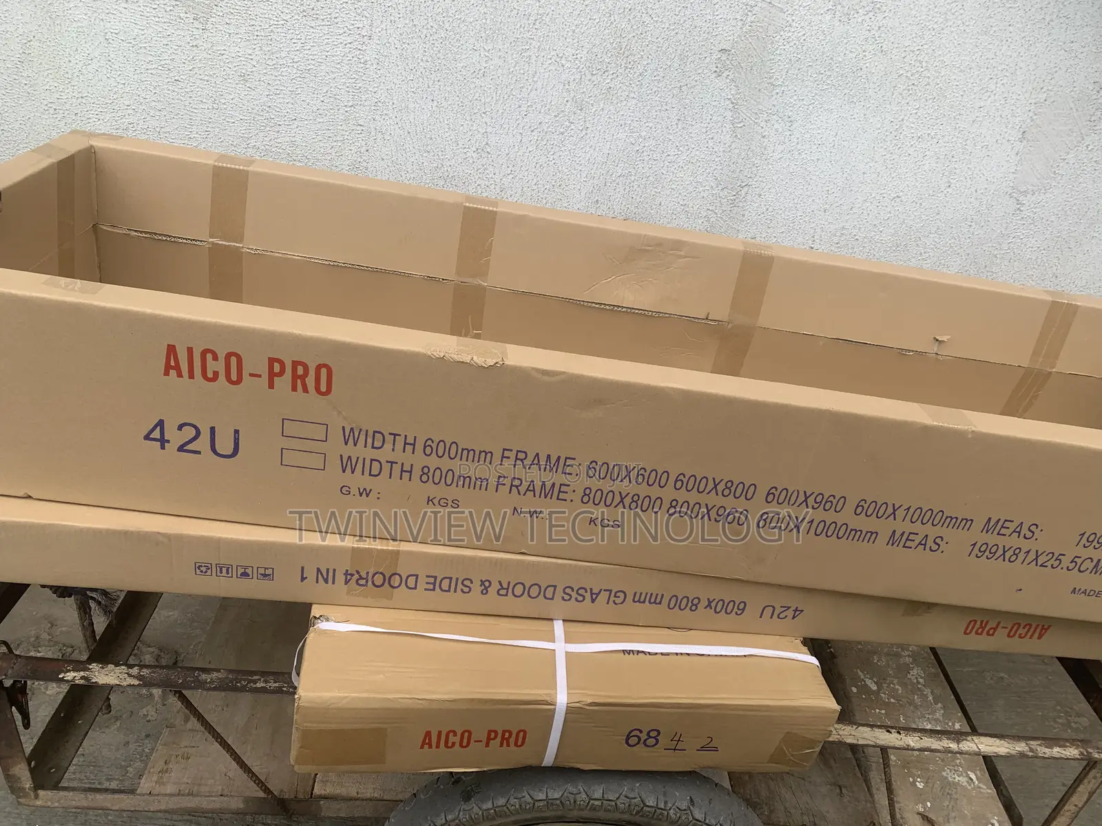 42U Aico Network Rack 600 by 800
