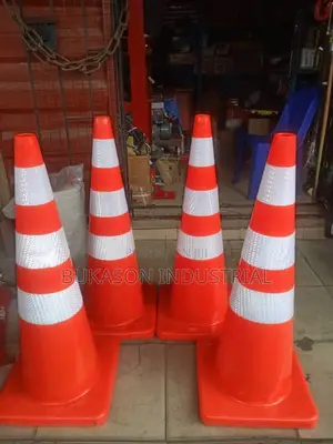 Heavy-Duty Reflective Road Traffic Cones (50cm, 75cm, 100cm)